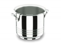 CUBO DE HIELO Y CHAMPAN LUXE ASA INOX 5,5 lts